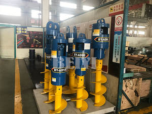 Beiyi 800Mm Grondboor Boormachine Boormachine Met Kernmotor Voor Graafmachine - Product Image 6