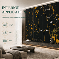 MORLENX Panneau mural décoratif moderne en charbon de bambou noir et or pour hall d'hôtel de luxe et intérieurs commerciaux de salon