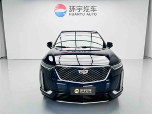 Cadillac XT6 2021 d'occasion, hybride, turbo, SUV, transmission intégrale (AWD/4WD), conduite à gauche (LHD), 6 places, intérieur cuir foncé, coffre spacieux, véhicule familial de luxe - Product Image 1