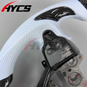 Accesorios para Automóviles, Volante Personalizado de Fibra de Carbono para <span class=keywords><strong>Hyundai</strong></span> Elantra N GT I30N I20N <span class=keywords><strong>Line</strong></span> - Product Image 3