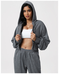 Ensemble de sport RUIQUWIN OEM, nouveau design, sweat-shirt à col rond et cordon de serrage, manches longues, pantalon de <span class=keywords><strong>jogging</strong></span> taille haute - Product Image 3