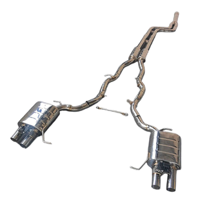 Échappement arrière Valvetronic en acier inoxydable Vortex pour BMW 650 650i F06 F12 F13 4.0T avec système sonore actif et télécommande - Product Image 1