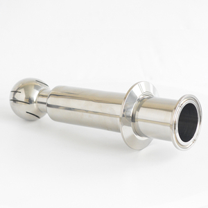 Sıhhi paslanmaz çelik SS304 SS316L civatalı temizleme topu ile döner meme ve sabit sprey top tipi - Product Image 6