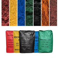 Fabricant de pigment d'oxyde de fer pigment de brique pour l'engrais de ciment de béton de couleur