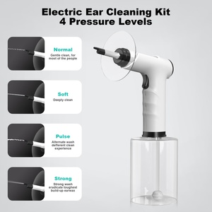 Nettoyeur d'oreilles électrique portable 2MP HD 1080P avec réservoir d'eau de 200 ml pour l'élimination du cérumen - Product Image 2