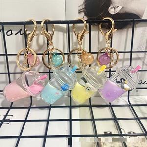 Fabricant de porte-clés vérifié, vente en gros, porte-clés en acrylique, thé au lait Boba - Product Image 4