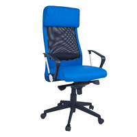 Chaise de direction coréenne confortable de style contemporain siège ergonomique de bureau de travail d'ordinateur tournant