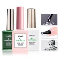 Vernis à ongles en gel UV DIY français en marque privée OEM, base coat, top coat, sans essuyage, brillance élevée, longue durée, non toxique, en flacon