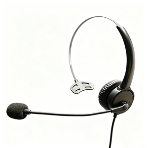 Casque filaire professionnel pour centre d'appels et bureau, mono, pour l'éducation, avec connectivité 3,5 mm/USB – Prix de gros - Product Image 1
