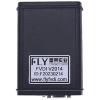 Herramienta de programación de llaves y diagnóstico de vehículo FVDI 2014 versión completa compatible con OBD2 IMMO ECU Airbag Reset
