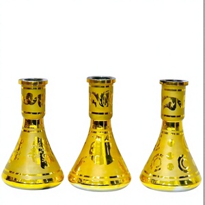 Base de chicha ornée en or massif de qualité supérieure - Product Image 1