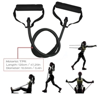 Bandas de Resistencia para Ejercicio, 120 cm, TPE Grueso, para Entrenamiento de Fuerza