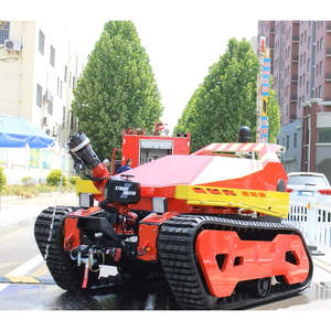 Robot Eléctrico sobre Orugas de Goma para Vehículos, Chasis para Robot de Extinción de Incendios con Sistema de Potencia Perfecto - Product Image 3