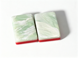 Juego de Mahjong Acrílico de Lujo con Textura de Jade, Fichas de Mahjong Americanas con Logotipo Personalizado - Product Image 2