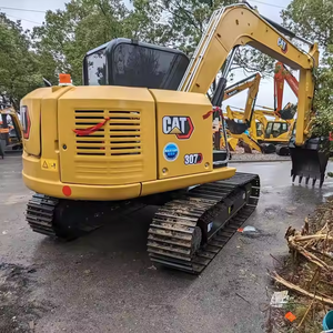 Petite pelle sur chenilles CAT 307E 307e2 de 7 tonnes d'occasion moteur à noyau d'importation du Japon boîte de vitesses à vendre - Product Image 4