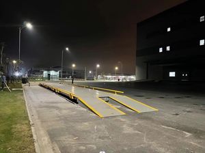 100 टन पोर्टेबल चल ट्रक वजन पुल ट्रक पैमाने वजन पैमाने - Product Image 5