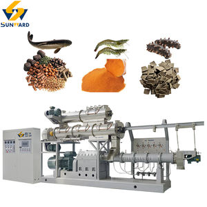 เครื่องจักรสายการผลิตอาหารสัตว์คุณภาพสูง สายลำเลียงแบบสกรู สำหรับอาหารปลาและอาหารสัตว์ พร้อมระบบปรุงแต่งรสชาติ - Product Image 1