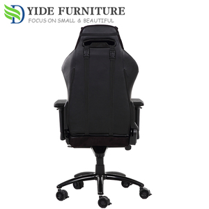 Fauteuil de bureau en cuir bleu, fauteuil de massage, fauteuil de jeu vidéo, fauteuil de course, disponible en ligne - Product Image 3