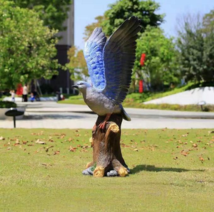 Moldes de Silicona y Fibra de Vidrio Duraderos <span class=keywords><strong>para</strong></span> Esculturas de Animales Grandes, como Águilas, en Resina y Concreto, <span class=keywords><strong>para</strong></span> Jardín o Parque - Product Image 3