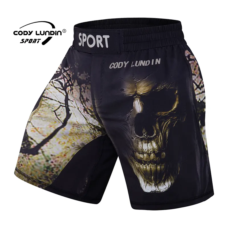 Mens active shorts custom ufc shorts boxing muay thai shorts