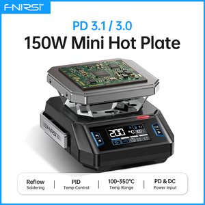 HT-P1 มินิฮอตเพลท 150W PD3.1/3.0 Type-C 3C เครื่องทำความร้อนอุณหภูมิคงที่ สถานีเตรียมงานซ่อมอุปกรณ์อิเล็กทรอนิกส์ SMD - Product Image 2