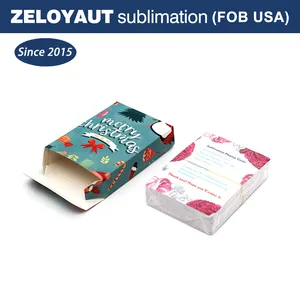 ZELOYAUT-Sublimation Custom originality individuation Playing cards 2024 For Home And Party