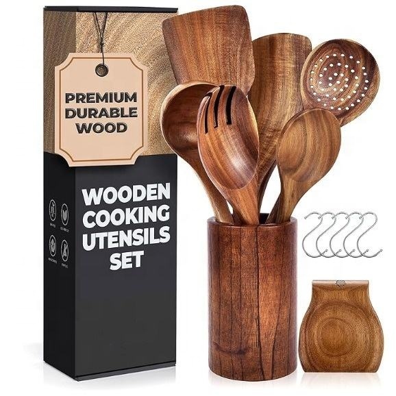 Multifunctional Luxury Kitchen Tools Accessories Wooden