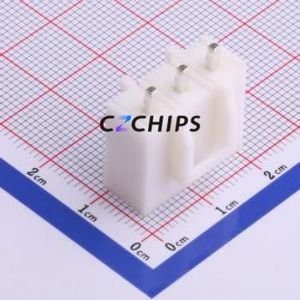 HX62008-3A Wire-to-Board Pin Header Through hole Component (THT),P=6.2mm Connector 1x3P 6.2mm Through Hole 3P - Product Image 2