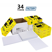 OEM ODM Venta caliente Fabricante 500 Hojas Papiers Copias Papel de impresión Papel de copia A4
