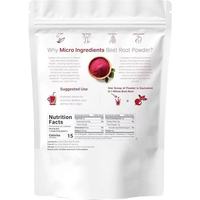 Compléments nutritionnels en poudre personnalisés pour jus et smoothies, pour une performance accrue, poudre de racine de betterave facilement absorbable
