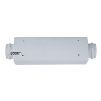 Extender poe étanche extérieur 10/100mbps 1in 1 out 30watts pour système d'accessoires de vidéosurveillance