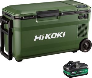 HiKOKI 14.4/18V Glacière Portable Sans Fil UL18DE 36 L Grande Capacité 3 Compartiments Mode -0.4F 140F (-18C +60C) Utilisation Automobile - Product Image 1