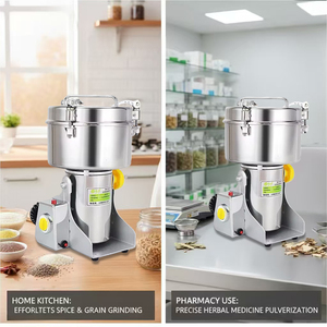 Moulin à épices multifonctionnel 3200W pour café, sel et poivre, design minimaliste, usage domestique - Product Image 6