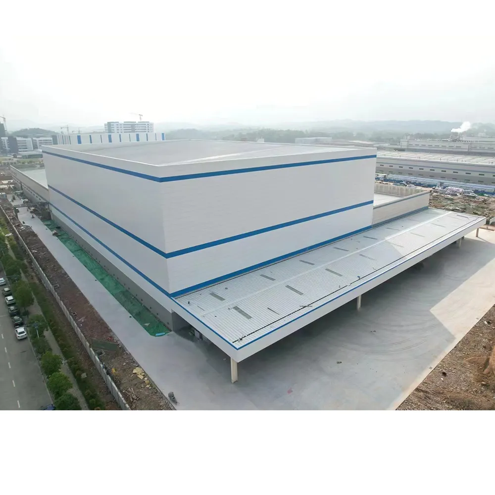 Low Cost Steel Structure Industrial Factory Workshop/Warehouse/Building Designs Mild Steel Construction