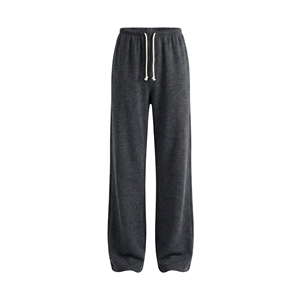 Pantalon de détente décontracté SUHE pour femme, taille haute élastique, coupe ample, en coton modal respirant, jambe large, idéal pour l'hiver - Product Image 1
