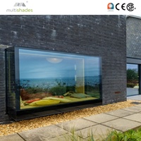 Ventanas de Triple Vidrio para Proyectos Comerciales con Certificación NFRC de EE. UU., Ventanas Panorámicas de Gran Tamaño, Ventana Fija de Piso a Techo