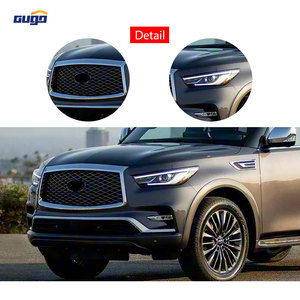 GUGO for <strong>Infiniti</strong> QX56 Upgrade Qx80 Body Kit Upgrade <strong>Parts</strong> with Front Rear Bumper Plastic QX56 Bodykit Qx80 Accessories - Product Image 4