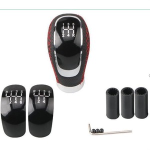 Car Gear <b>Shift</b> <b>Knob</b> 5-6 Speed PU Leather Universal Ergonomic Design - Product Image 5