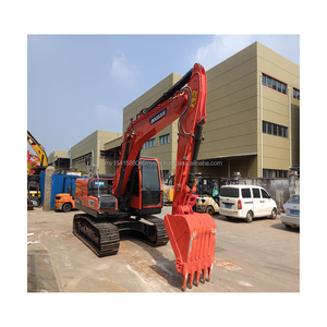 Excavadora usada Original DOOSAN DX140LC de Corea, excavadora hidráulica sobre orugas DX140 de 14 toneladas, a la venta, a la venta - Product Image 3