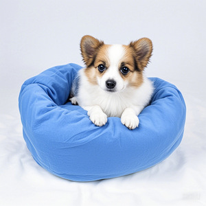 Ganzjahres-Universal-Warmplüsch-Haustierbett für Katzen & Hunde, verdicktes Pfotenmuster, großes Sofa, Teddy-Schlafmatte - Product Image 4