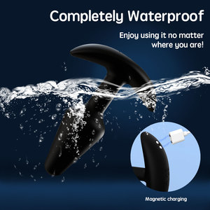 Yüksek Kaliteli Yetişkin Siyah Silikon Anal Seti Popo Fişi Cinsel Stimülasyon Oyuncağı Erkek ve Kadın Çiftler için - Product Image 3