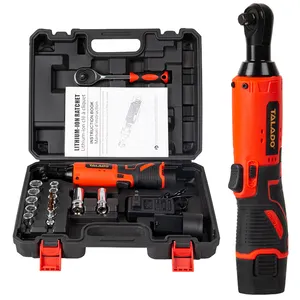 Bán Buôn Lithium Cordless Ratchet Cờ Lê Pin Sạc Điện Mô-men Xoắn Không Dây Tác Động Cờ Lê