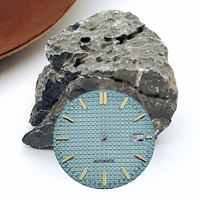 Esfera de Reloj Luminosa de Roble Negro, Verde, Blanco y Azul de 31.8mm para Movimiento Seiko NH35 NH36