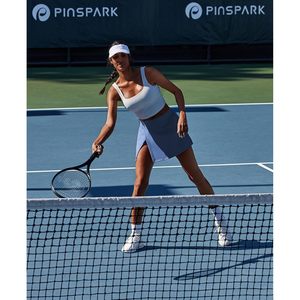 Falda de Tenis para Mujer FOXA, Cintura Alta, Mini, con Abertura Lateral, Secado Rápido, Deportiva, para Golf, Entrenamiento, Pickleball - Product Image 6