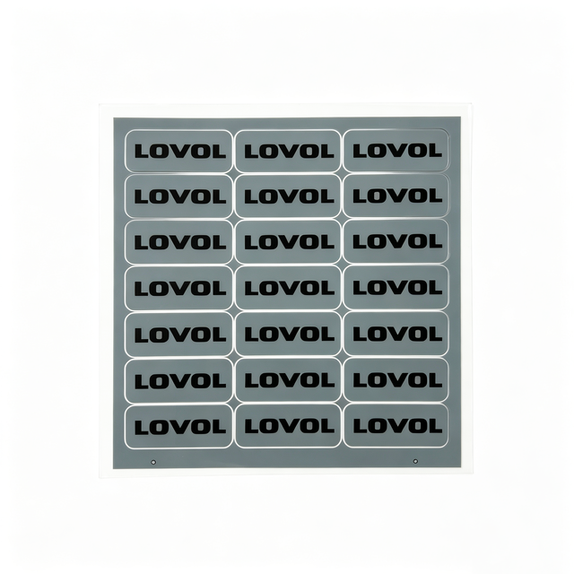 Customized PP PET PVC Vinyl Label Sticker Waterproof Electronic Panel Labels