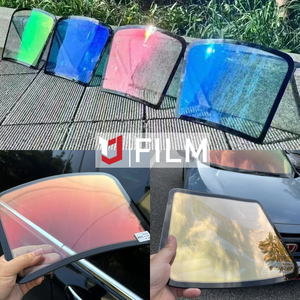YAJIU Chat Me Get Free Sample VIT 85% Windows Tint UV Rejection Película de ventana camaleón púrpura de alta transparencia - Product Image 4
