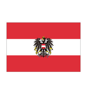Bendera Austria (Negara) 3x5FT Desain Patriotik Cetak Digital Kustom Bendera & Spanduk Promosi Poliester - Product Image 3
