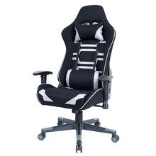 Silla de Juego Ergonómica Moderna Negra/Gris con Malla Eléctrica YH-7283, Reclinable para Deportes Electrónicos con Altura Ajustable y Respaldo Alto - Product Image 6