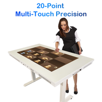 Fábrica Android 43 pulgadas pantalla táctil juego Android niños señalización Digital Multi Smart Touch Table para niños o adolescentes escuela secundaria