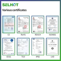 SELHOT rouge IP67 étanche à la poussière connecteur industriel prise 32A 3P4P5P extérieur triphasé équipement de Distribution d'énergie